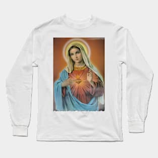 the virgin mary Long Sleeve T-Shirt